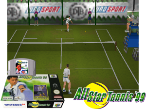 All Star Tennis '99 (Europe) (En,Fr,De,Es,It) Cover